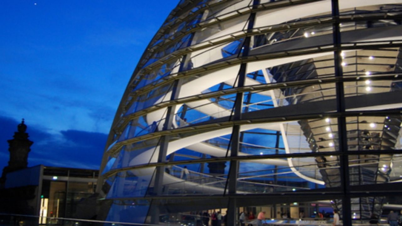 Reichstag building (German parliament)