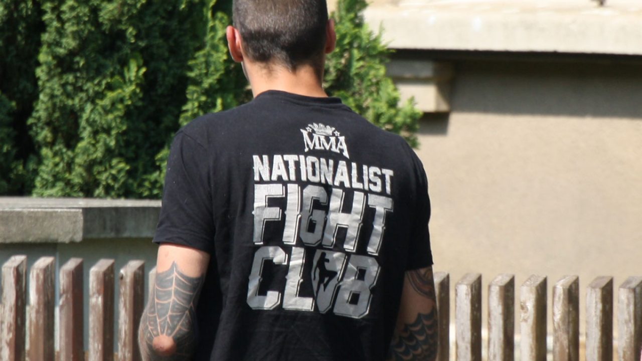 ü 2018-04-20 Ostritz Rechtsrock Kira (166) nationalist fight Club kdn mma kampfsport