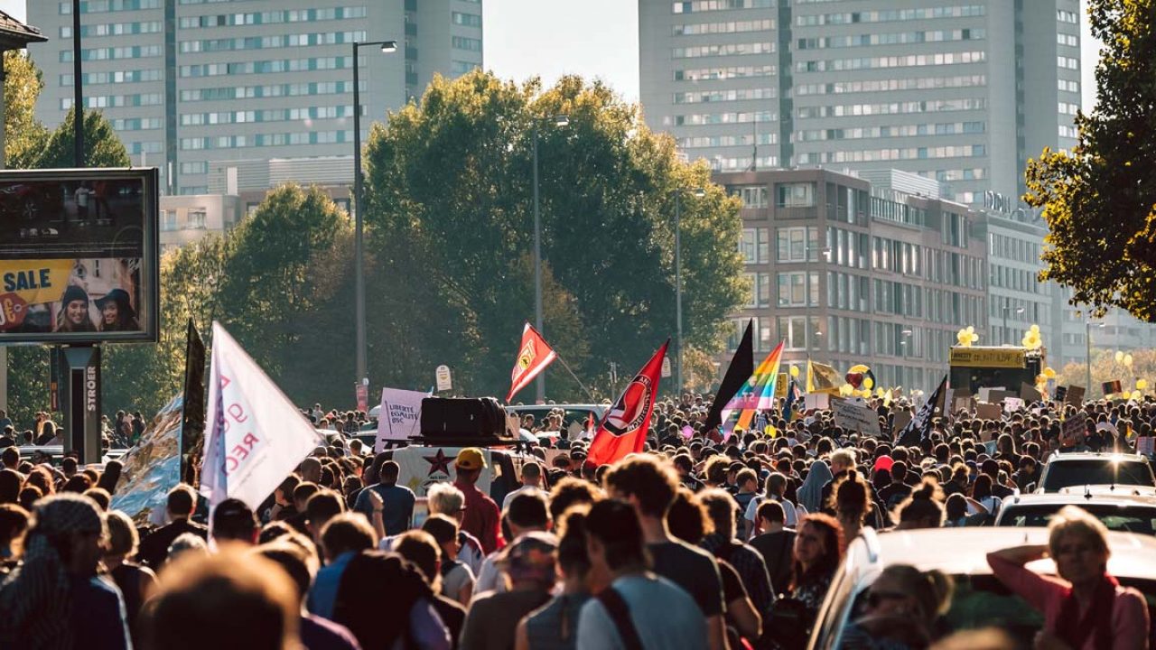 #Unteilbar Demo 2018 in Berlin