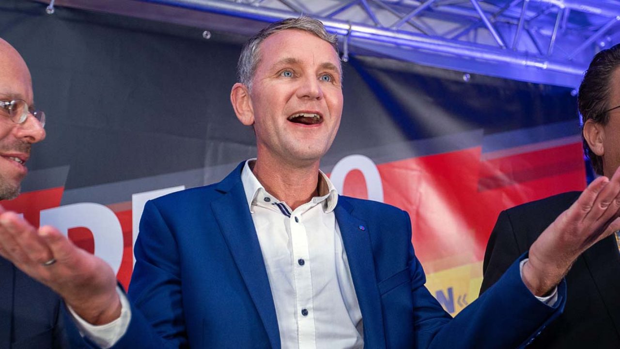 Landtagswahl in Thüringen - Wahlparty AfD