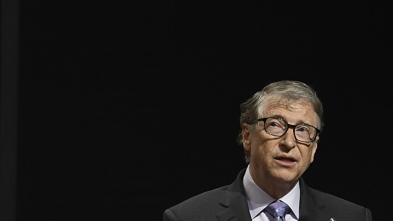 Bill Gates during 8th International Conference on Agriculture Statistics in New Delhi