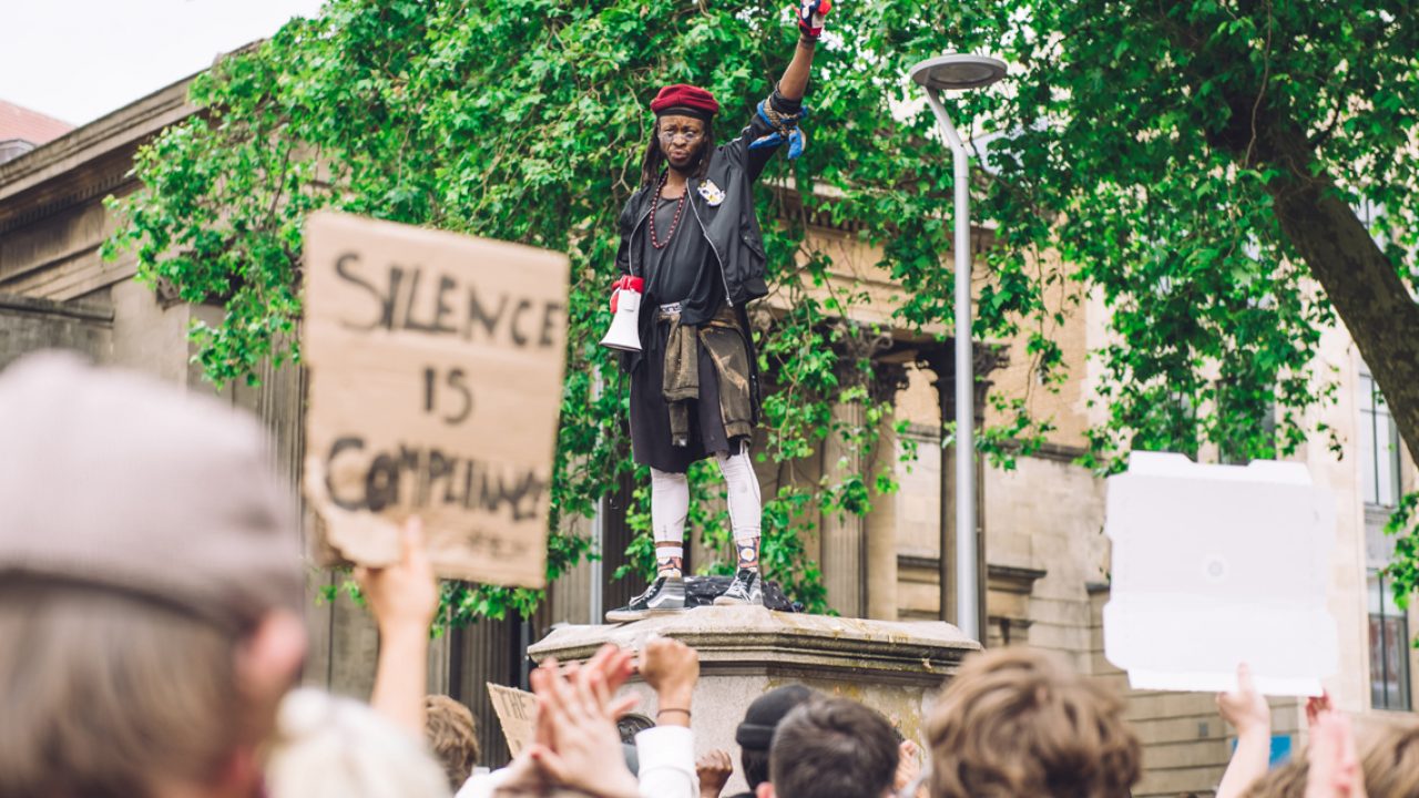 Black Lives Matter Protest In Bristol