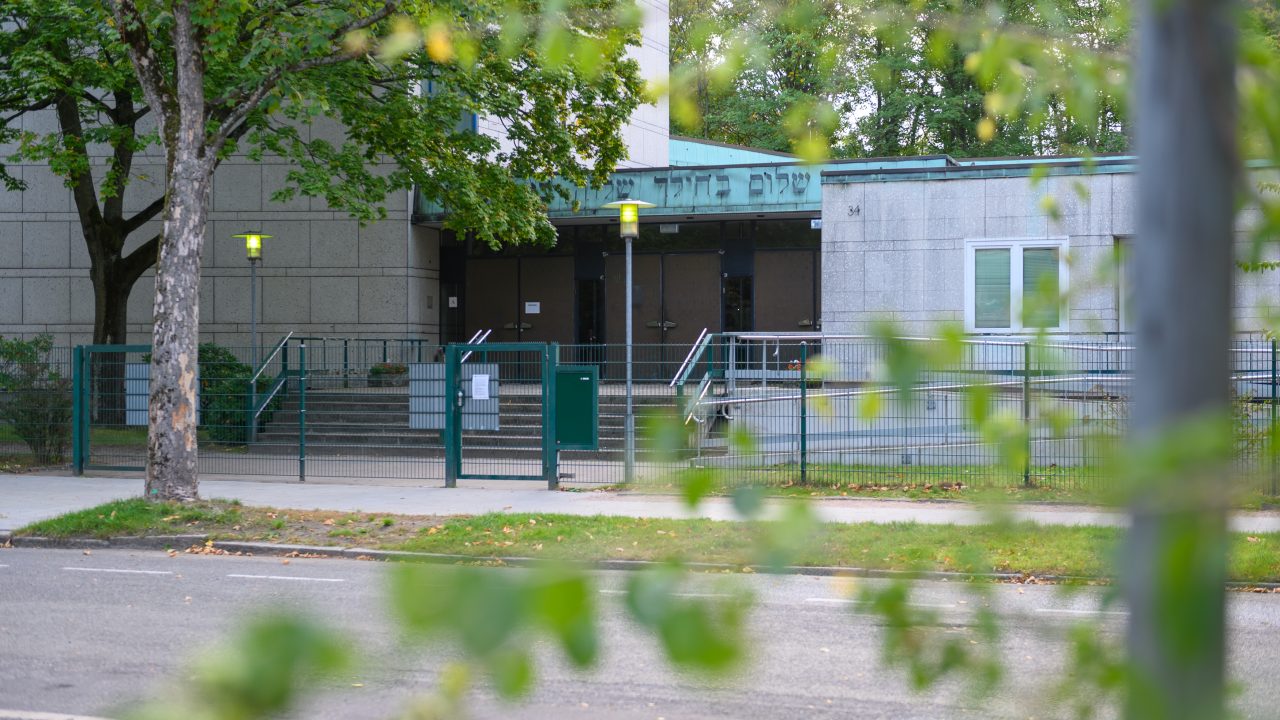 Nach der Attacke vor Hamburger Synagoge