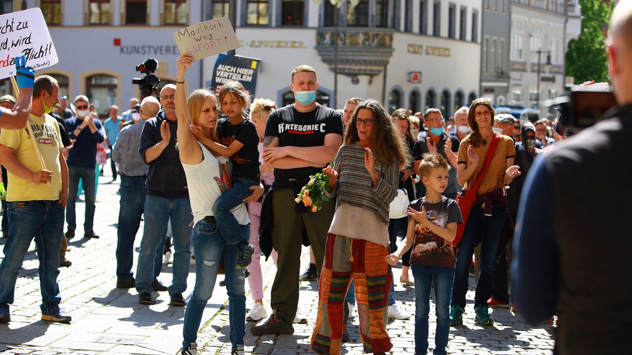 Titielbild Thrüingen_Demo in Gera