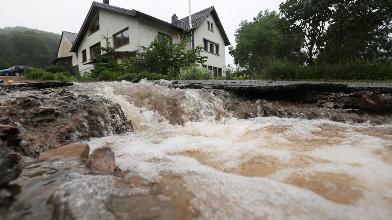 Nach dem Unwetter in Nordrhein-Westfalen