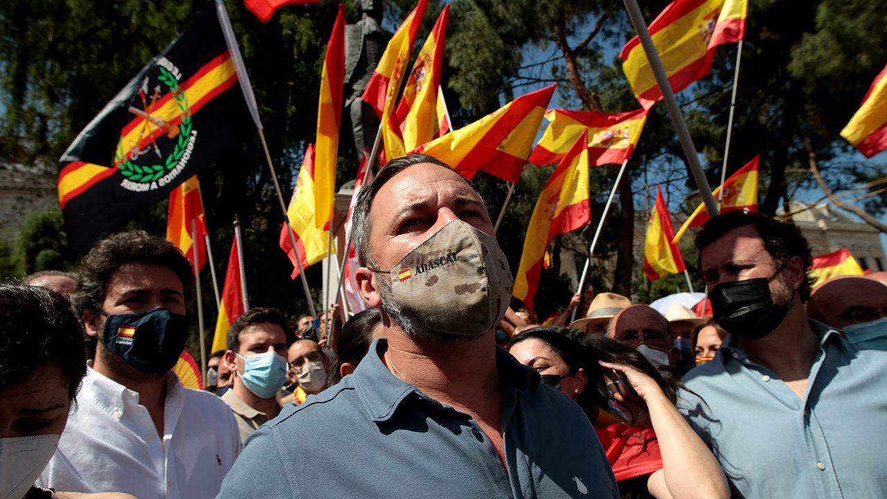 Santiago Abascal, Chef der rechtsextremen Partei Vox in Spanien