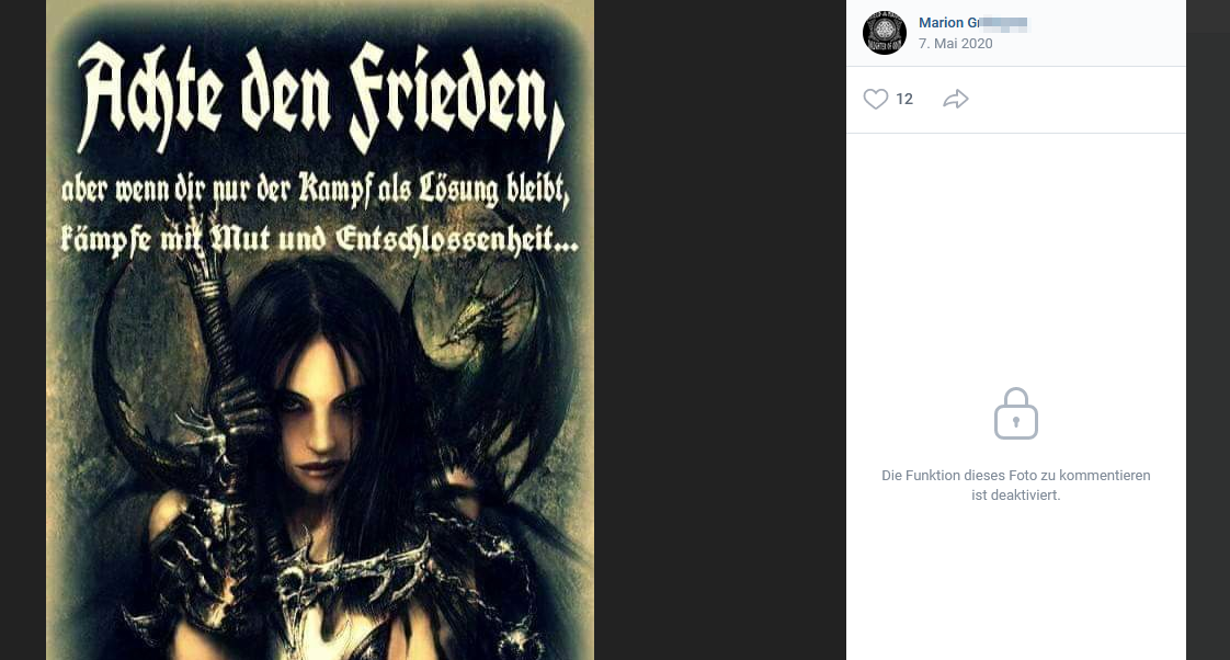 „Der harte Kern“ der Administratorin Marion G.: Terror macht man nicht ...