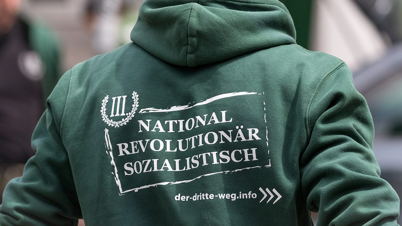 Klein aber gefährlich: Die Neonazi-Kleinpartei „Der III. Weg“ hat laut Verfassungsschutz rund 600 Mitglieder