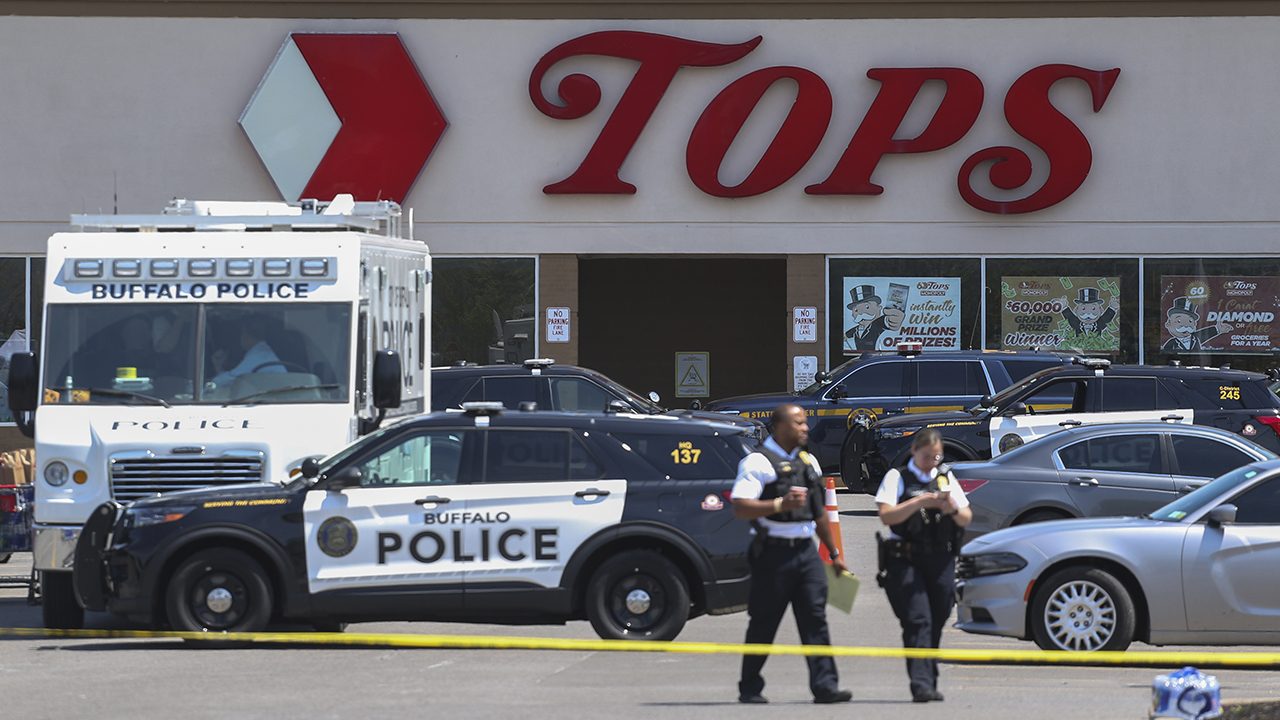 Der Tatort: Ein Supermarkt in der Buffaloer East Side, wo ein Rechtsterrorist zehn Menschen ermordete