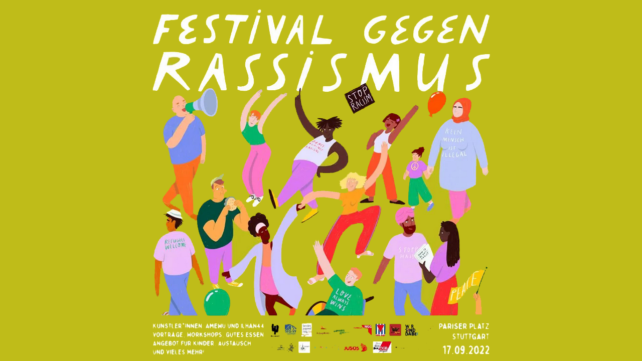 Am Samstag beginnt das Festival gegen Rassismus in Stuttgart