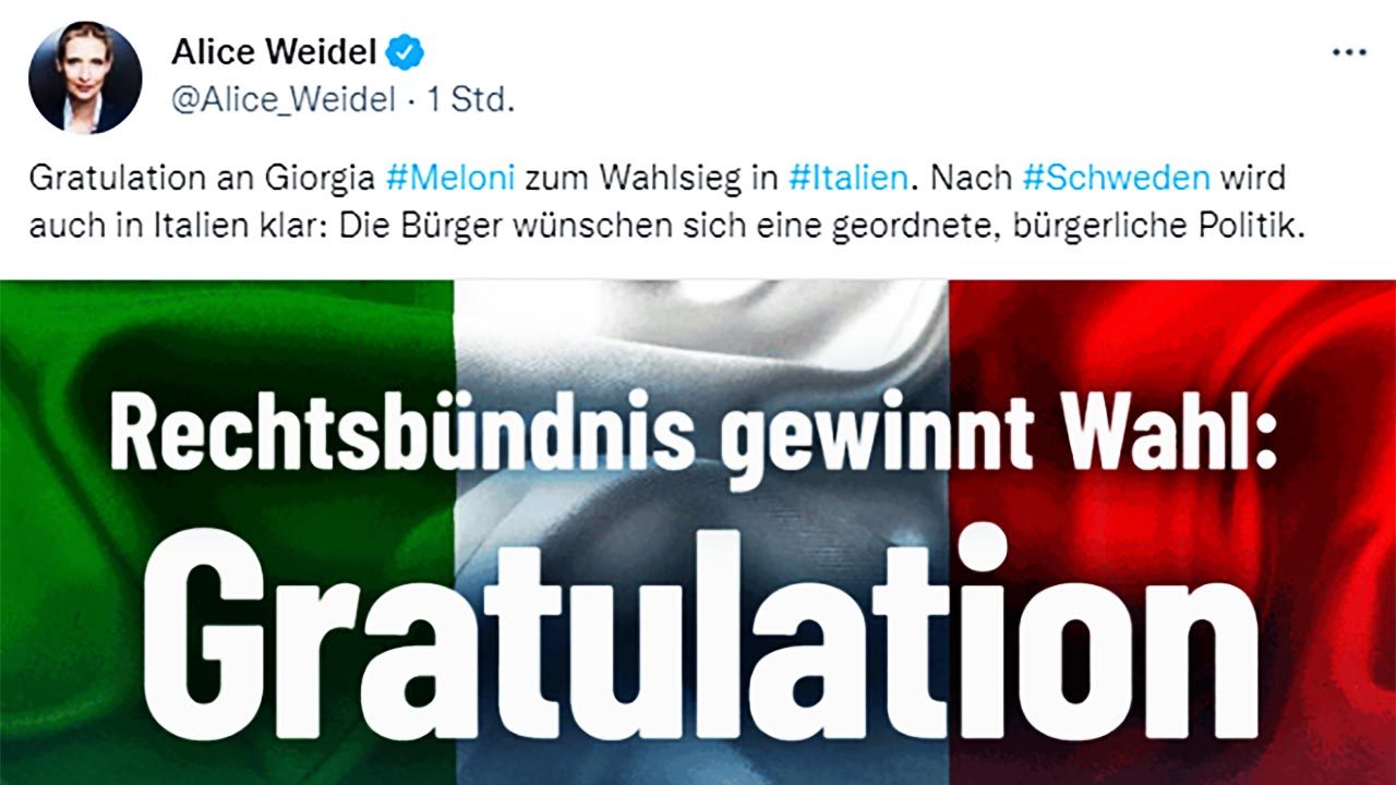 Weidel Italien