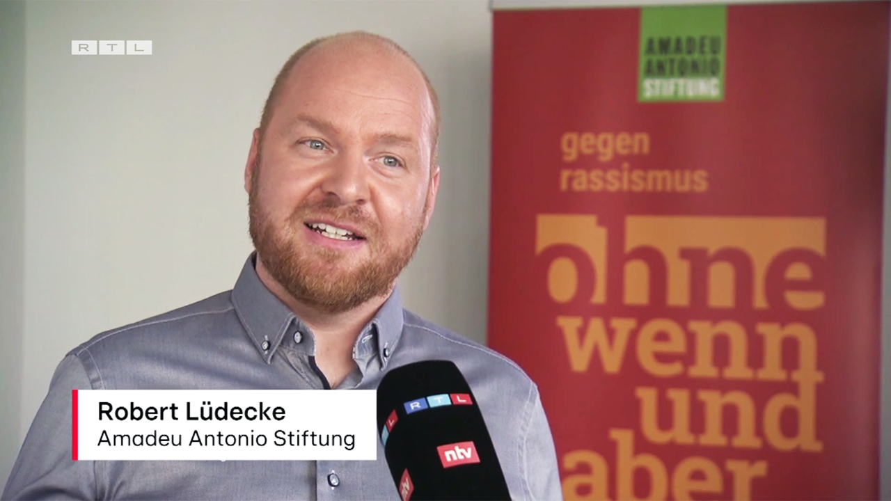Robert Lüdecke: Pressesprecher der Amadeu Antonio Stiftung