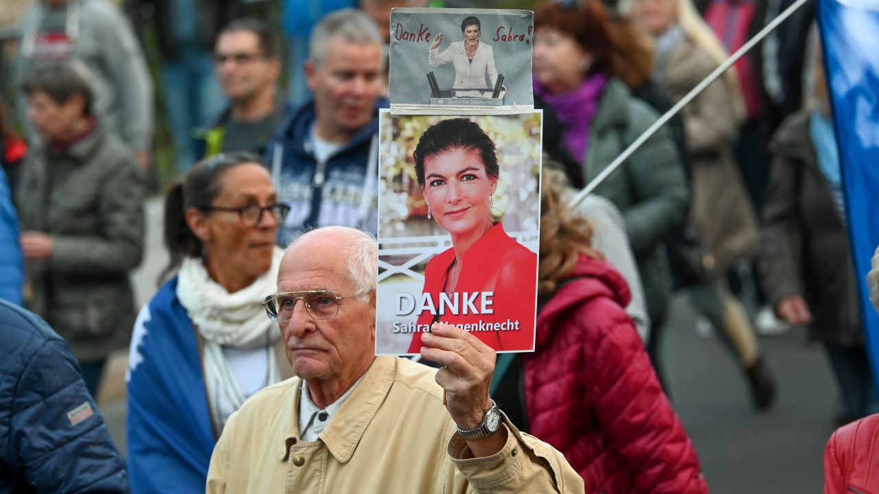 Demonstrationen in Halle