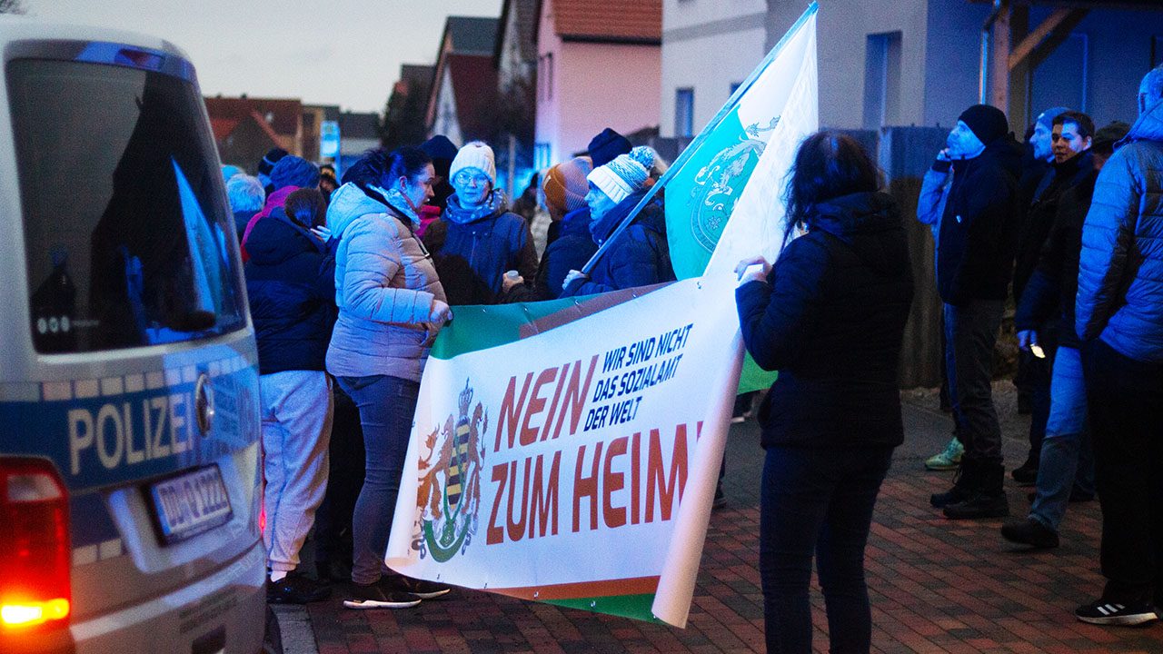 Sachsen Protest