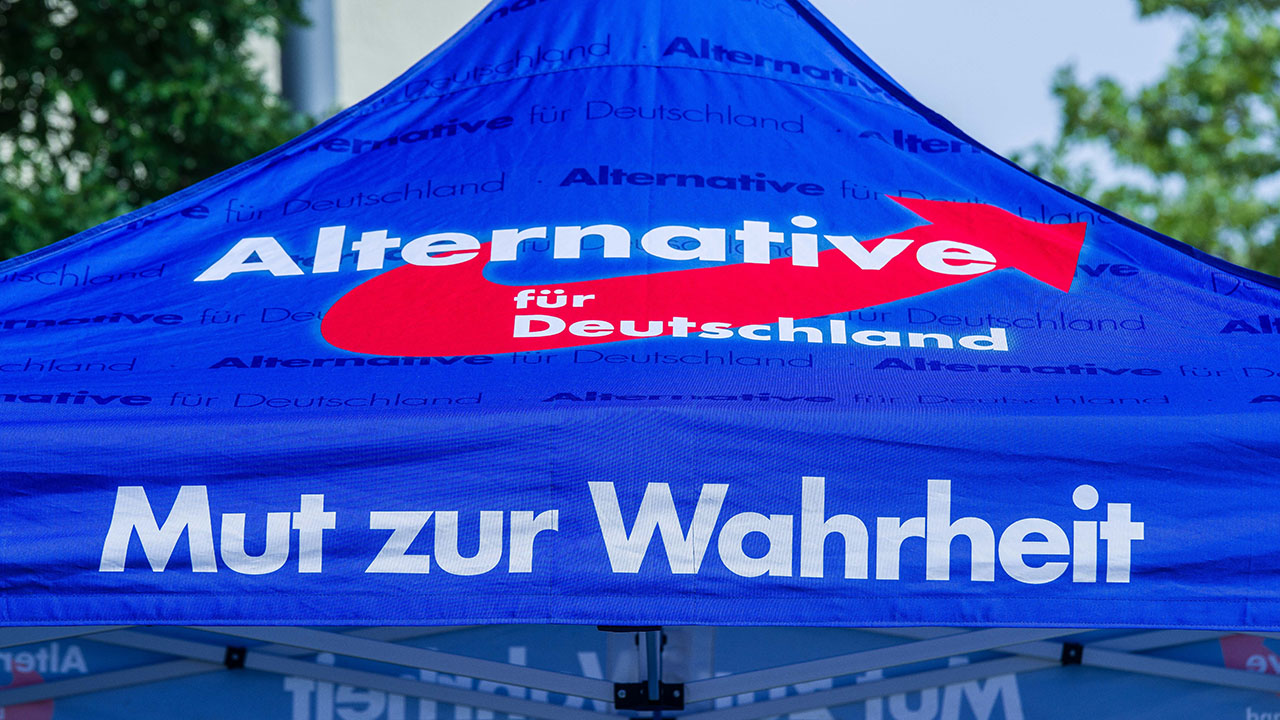 Serge Menga Campaigns with the AfD Party in Munich's West
