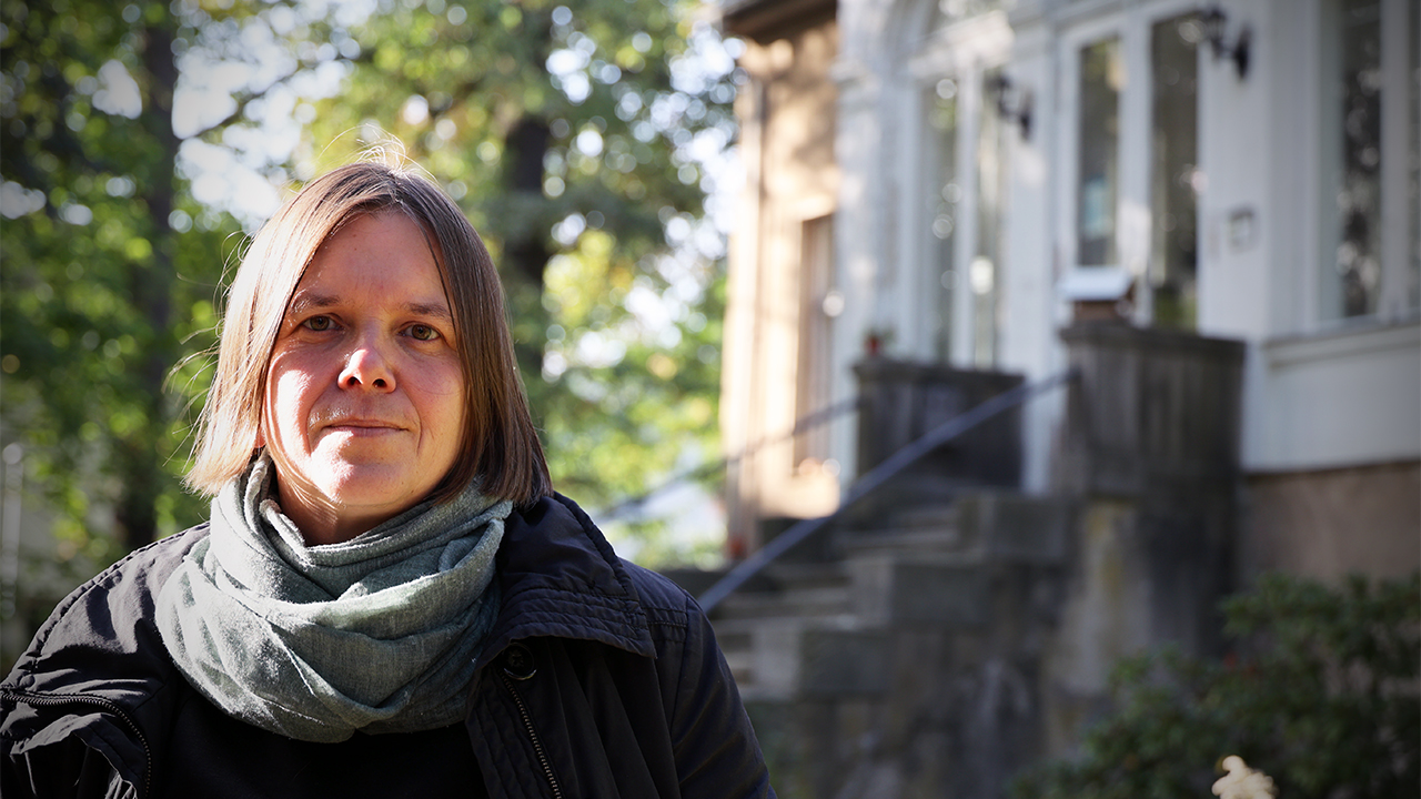Anne Brügmann, Projektkoordinatorin der Opferperspektive in Brandenburg