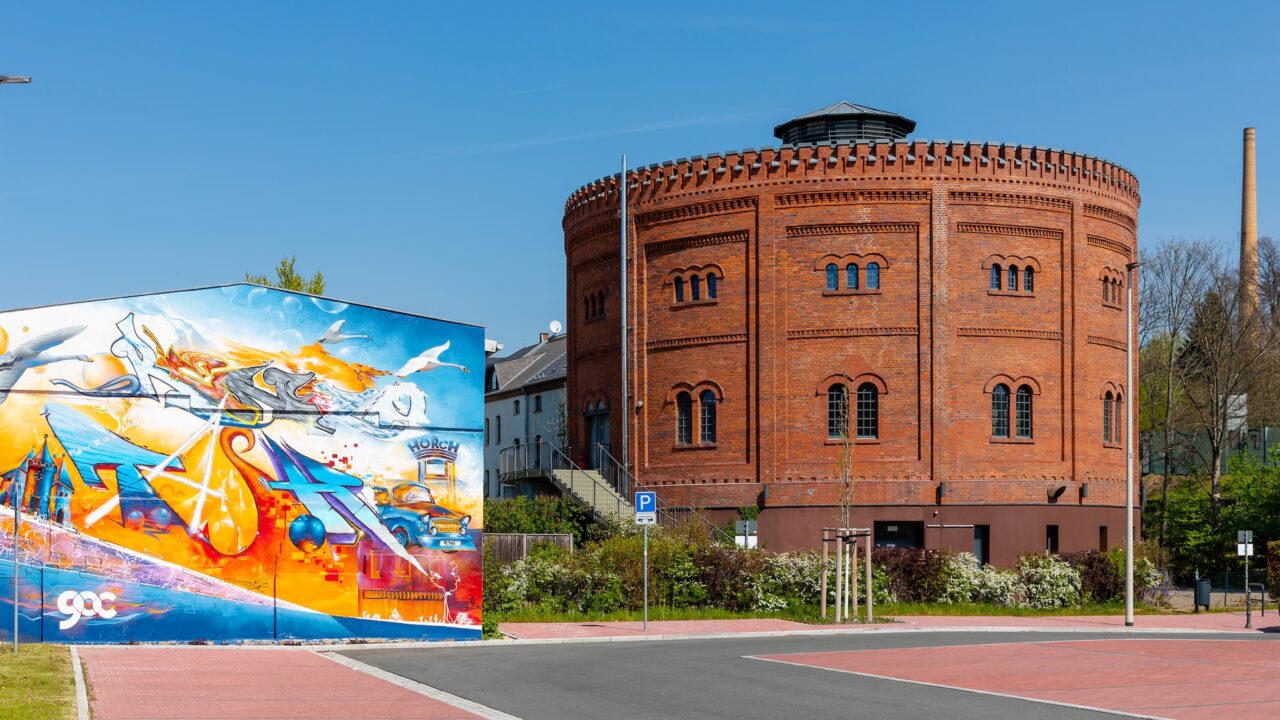 Gasometer jetzt Veranstaltungszentrum