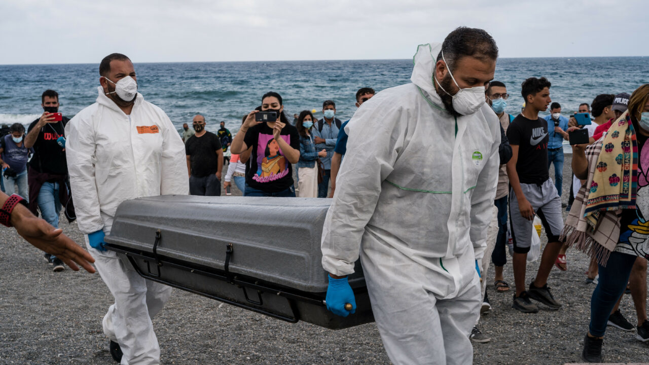 Migrant influx to Ceuta