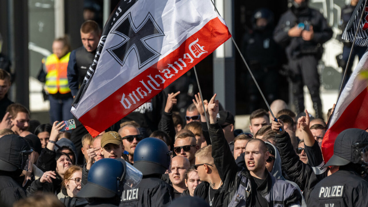 CSD Wismar 2024 - Proteste rechter Gruppen