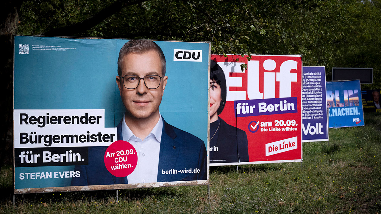 Stefan Evers, Elif Eralp - Wahlplakate