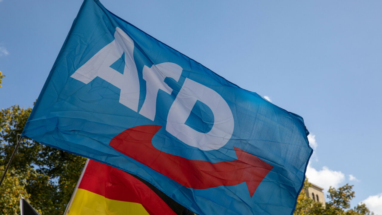 Germany: AfD Campaign Rally Draws Large Counterprotest in Berlin Ahead of State Election